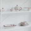 Salt & Pepper Kom Cyril Burgundy 15 cm (Set van 4) Hot