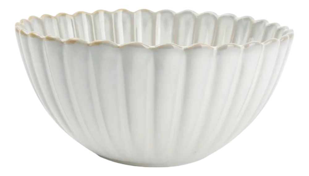 Salt & Pepper Kom Lotus White 16 cm (Set van 4) Sale