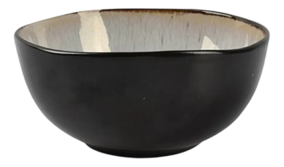 Kom Salt & Pepper Lunar Beige / Grey 13 cm (Set van 4)