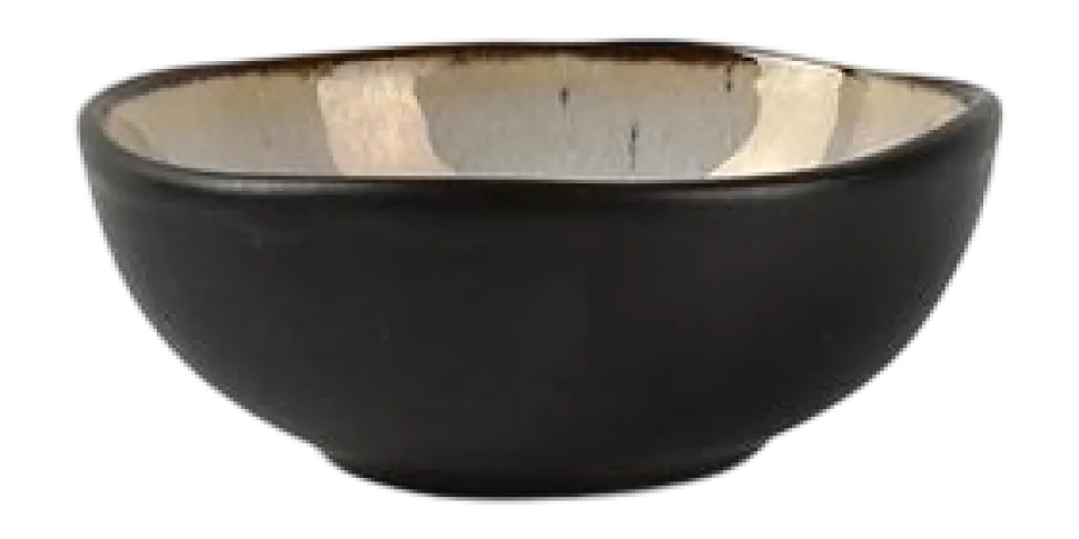 Kom Salt & Pepper Lunar Beige / Grey 8 cm (Set van 4)