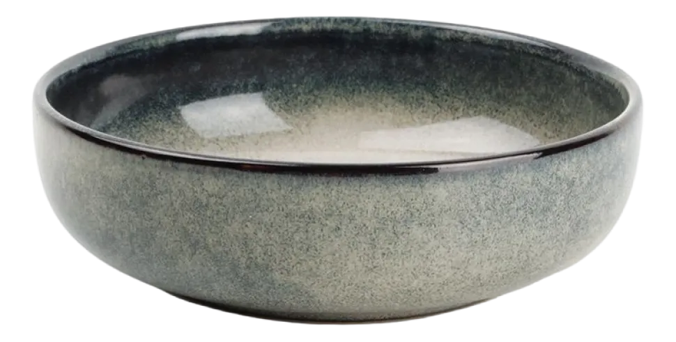Kom Salt & Pepper Meridian Blue / Green 13 x H4 cm (Set van 4)