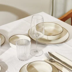 Kom Salt & Pepper Meridian Ivory 17,5 cm (Set van 4)
