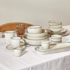 Salt & Pepper Kom Meridian Ivory 22 cm (Set van 2) Sale