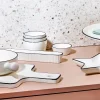 Kom Salt & Pepper Nero White 15,5 cm (Set van 2)