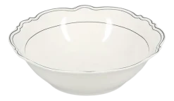 Kom Salt & Pepper Odette Black / White 18 cm (Set van 2)