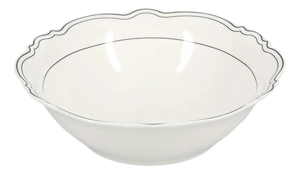 Kom Salt & Pepper Odette Black / White 18 cm (Set van 2)