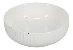 Kom Salt & Pepper Ora Gloss White / Black 15,5 cm (Set van 4)