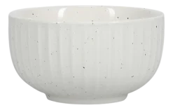 Salt & Pepper Kom Ora Gloss White / Black 10,5 cm (Set van 4) Online