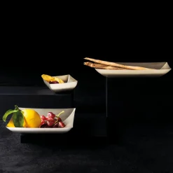 Kom Sambonet Linea Q Antique PVD Champagne 12 cm