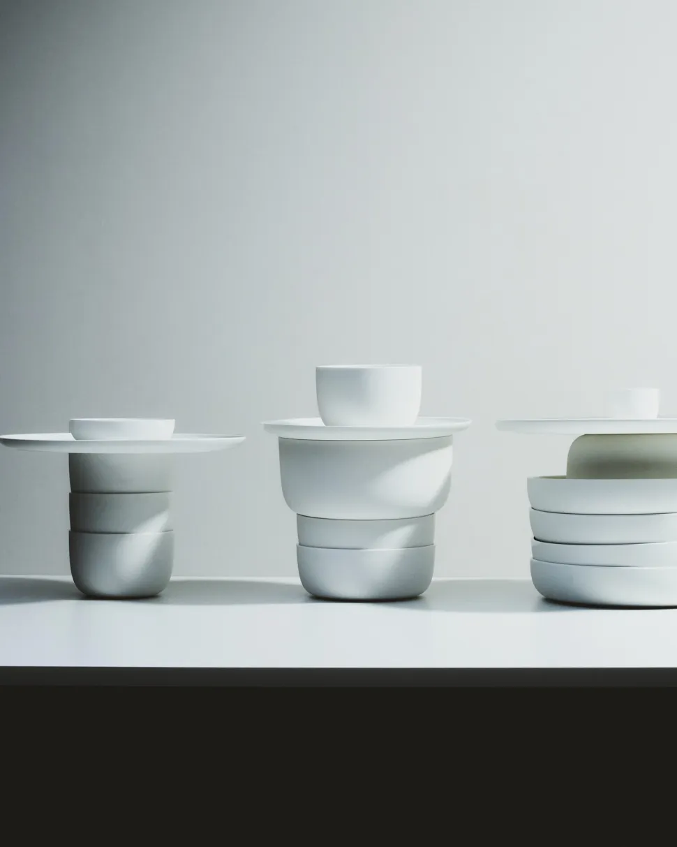 Kom Serax Base Tableware By Piet Boon White L 20 cm Deep