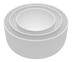 Kom Serax Base Tableware By Piet Boon White L 20 cm Deep