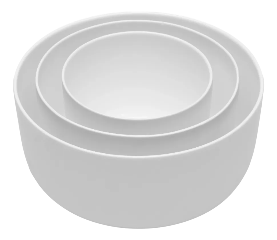 Kom Serax Base Tableware By Piet Boon White L 20 cm Deep