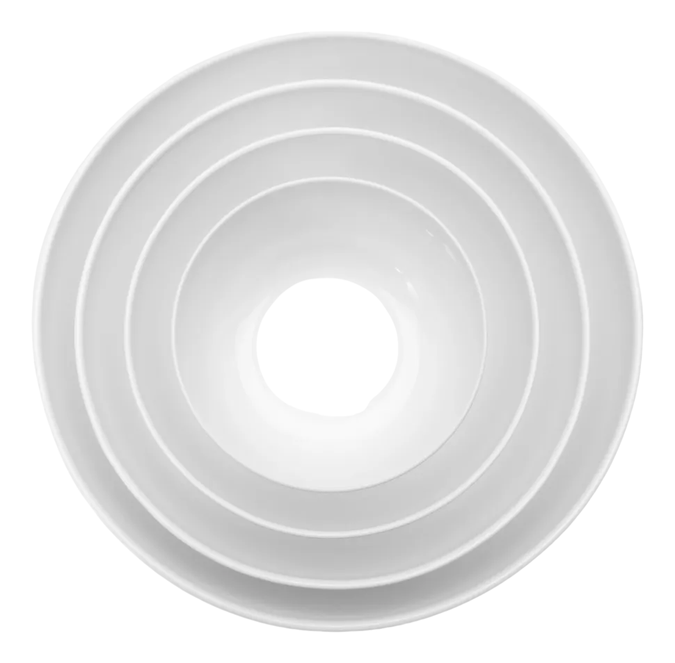 Kom Serax Base tableware by Piet Boon White 16 cm