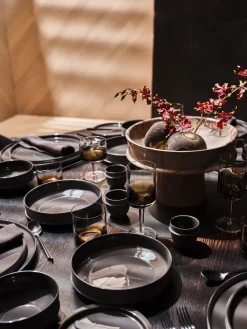 Serax Kom Dune Tableware By Kelly Wearstler Dark Brown