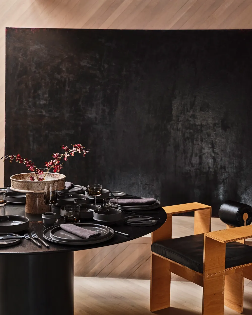 Serax Kom Dune Tableware By Kelly Wearstler Dark Brown