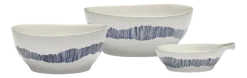 Kom Serax Feast Tableware By Ottolenghi White Blue S 16 cm