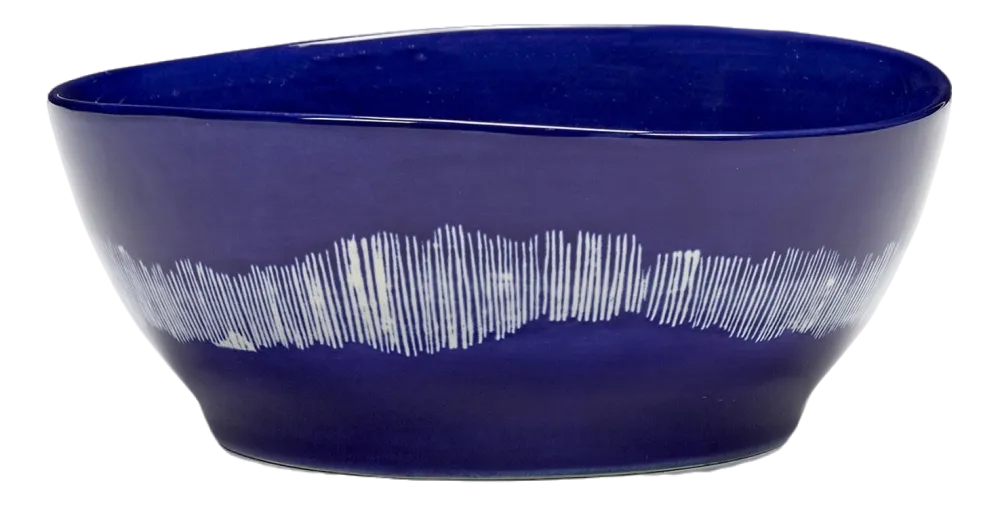 Serax Kom Feast tableware by Ottolenghi Blue White 18 cm Sale