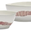 Serax Kom Feast Tableware By Ottolenghi White Red S 16 cm Hot