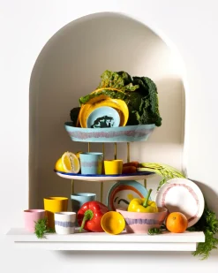 Serax Kom Feast Tableware By Ottolenghi White Red S 16 cm Hot