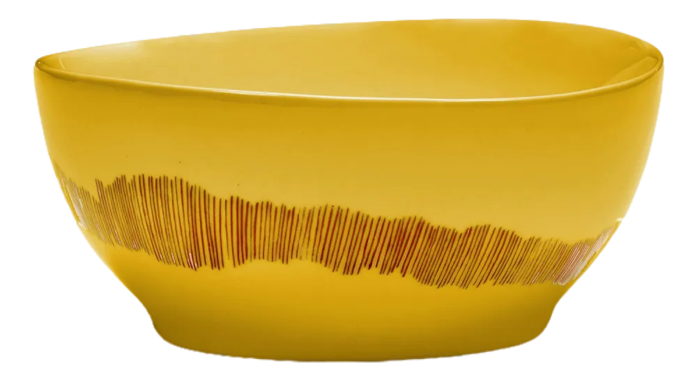 Serax Kom Feast Tableware By Ottolenghi Yellow Red S 16 cm