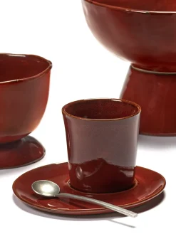 Serax Kom La Mère Tableware By Marie Michielssen Venetian Red 20,5 cm Sale
