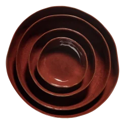 Serax Kom La Mère Tableware By Marie Michielssen Venetian Red L 22 cm Online