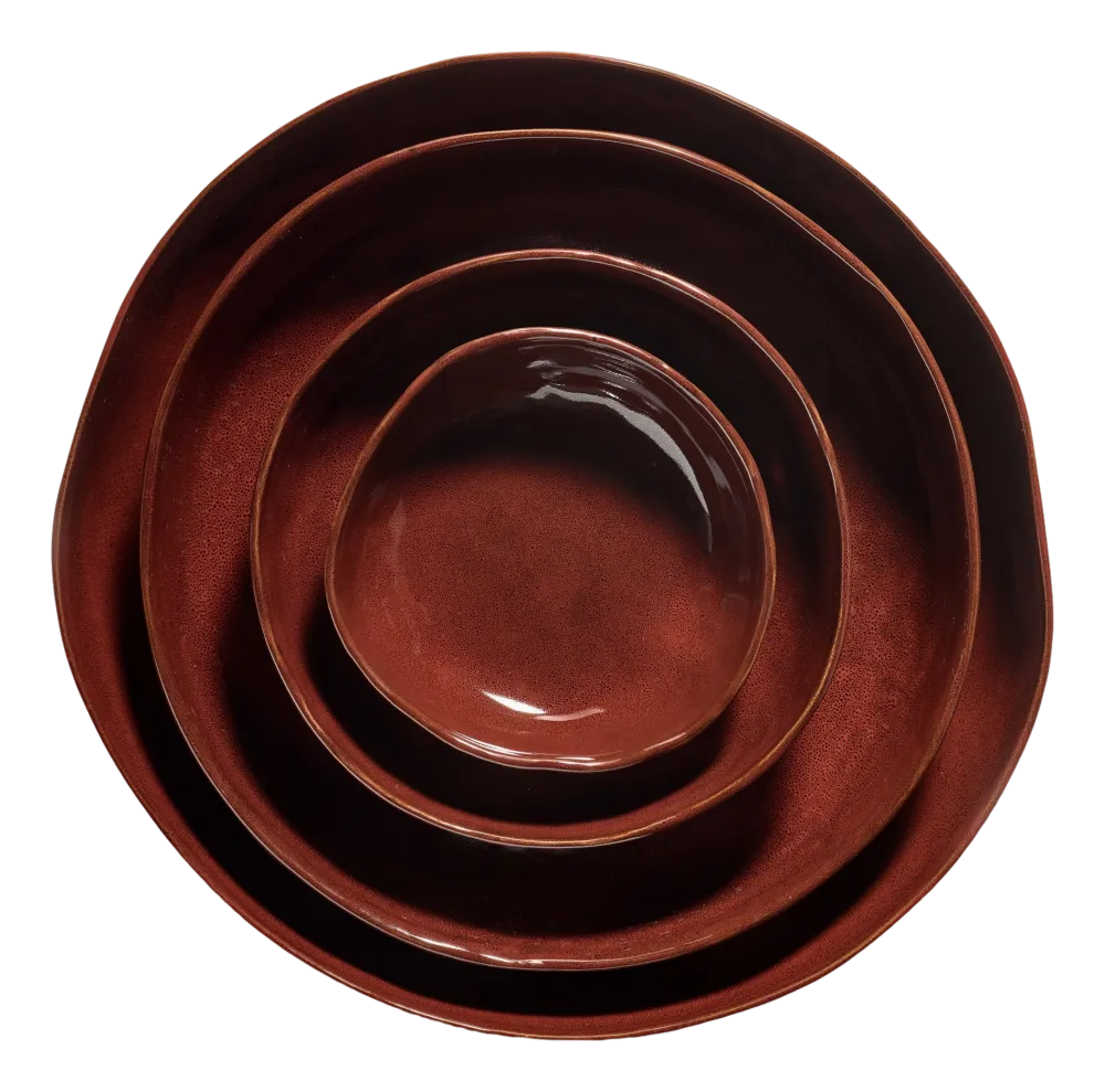 Serax Kom La Mère Tableware By Marie Michielssen Venetian Red L 22 cm Online
