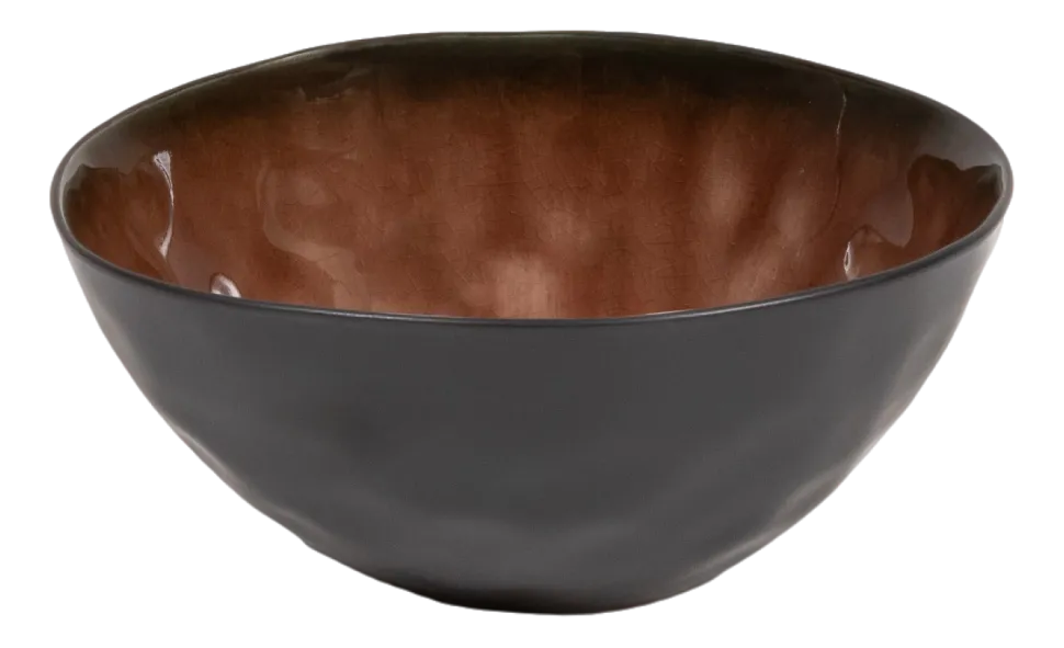Kom Serax L Brown Pure Black 16 cm