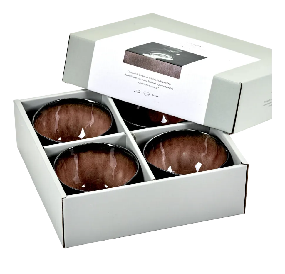 Kom Serax M Brown Pure Black 10 cm