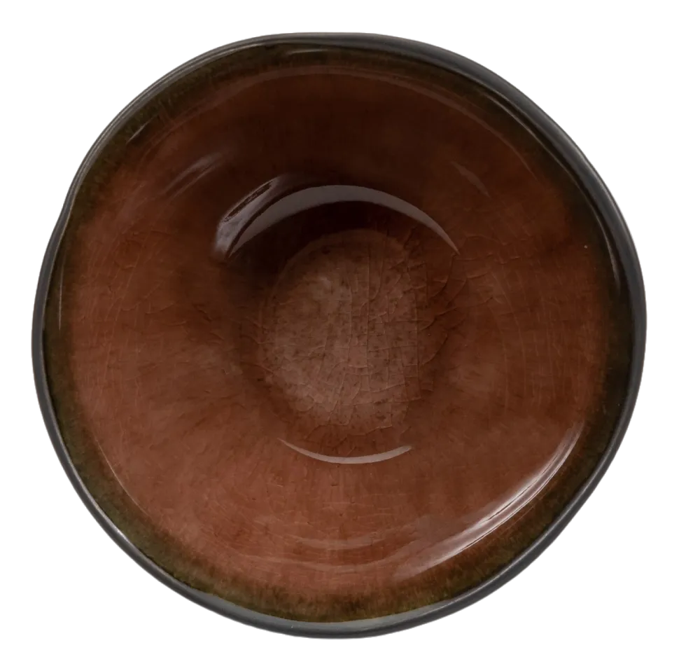 Kom Serax M Brown Pure Black 10 cm