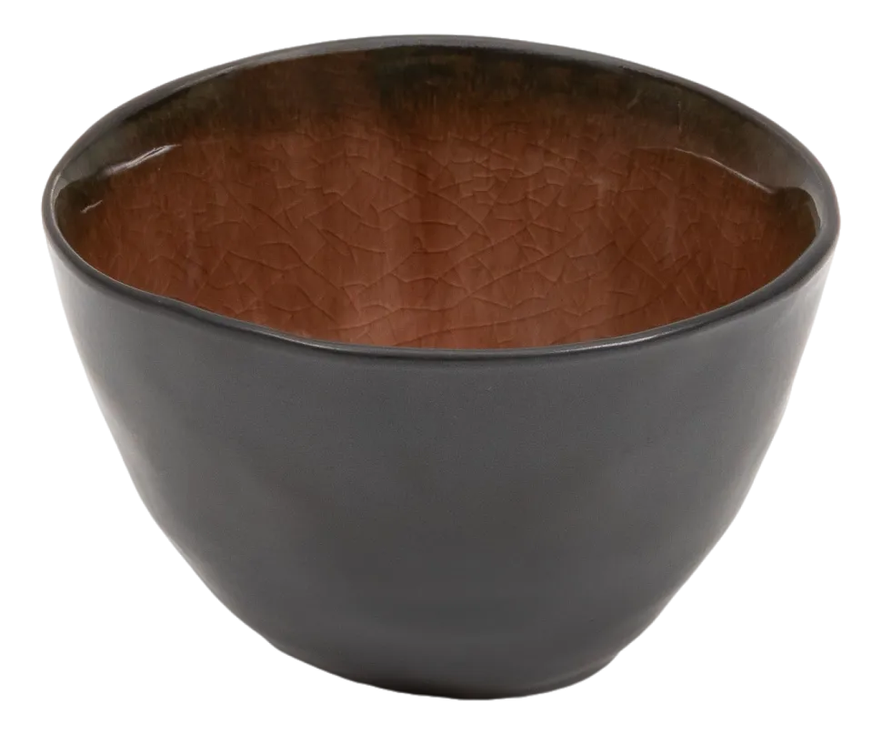 Kom Serax M Brown Pure Black 10 cm