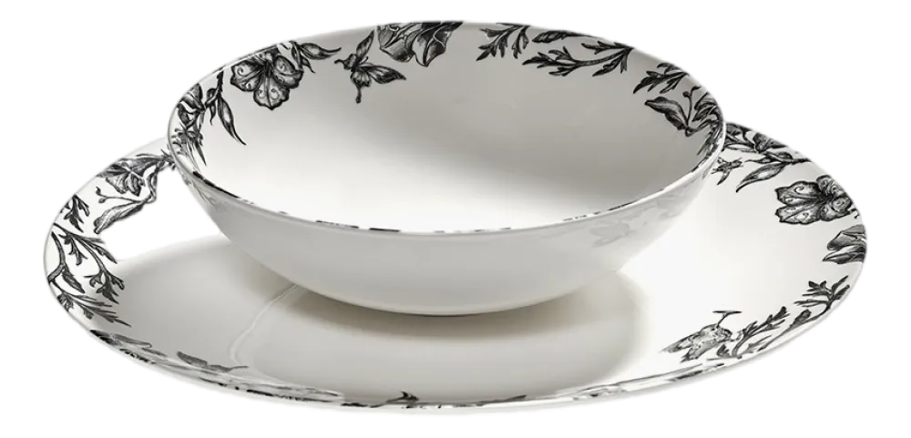 Serax Kom M Enchanted Garden Unity White 18 cm Discount