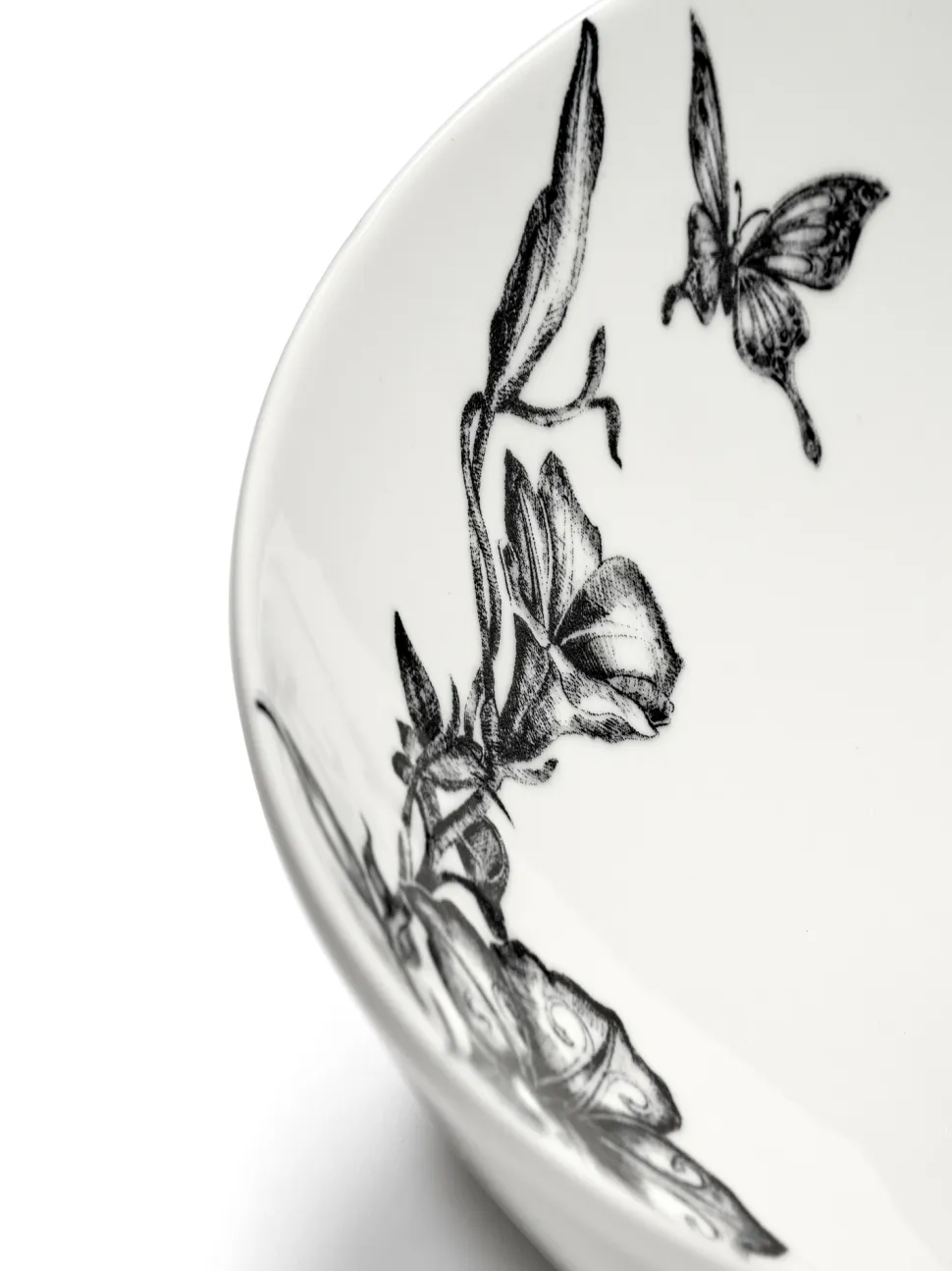 Kom Serax Oval M Magical Blossom Unity White 23 cm