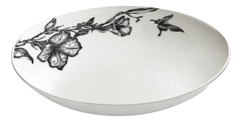 Kom Serax Oval M Magical Blossom Unity White 23 cm