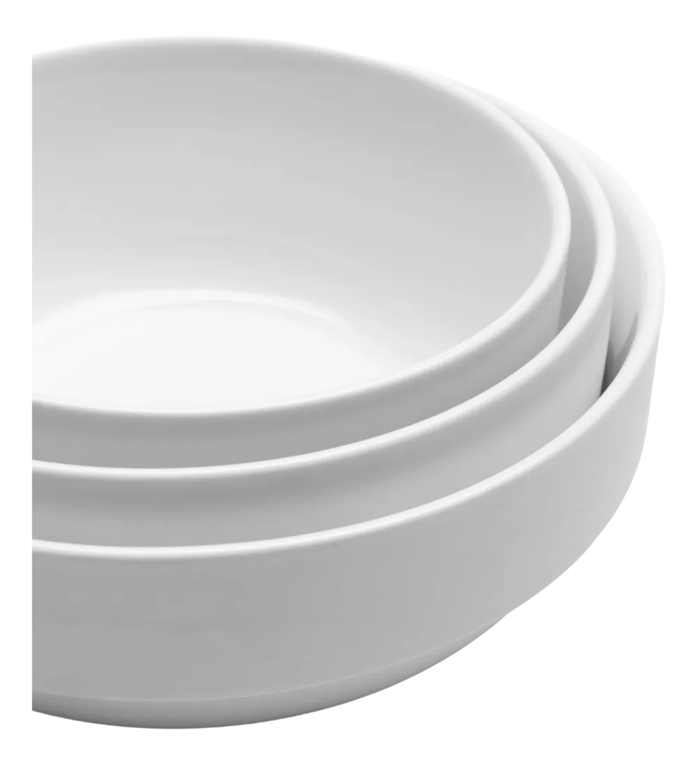 Serax Kom Passe-Partout Tableware By Vincent Van D White Matt Hot