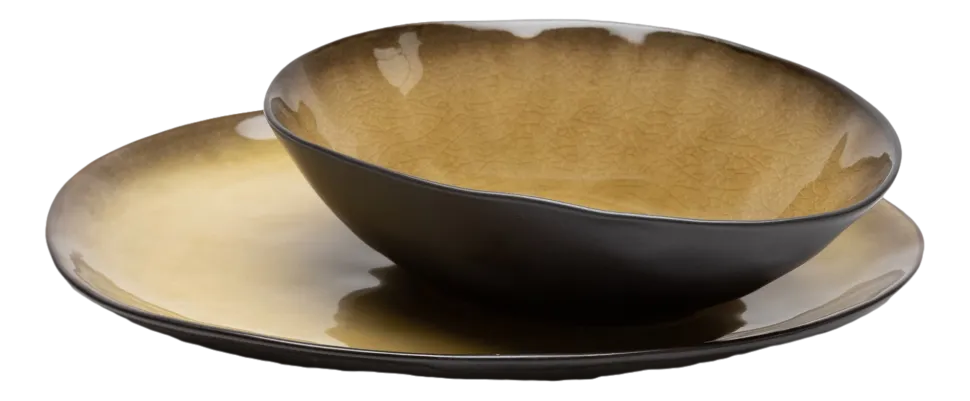 Kom Serax Pure Tableware By Pascale Naessens Black Green L