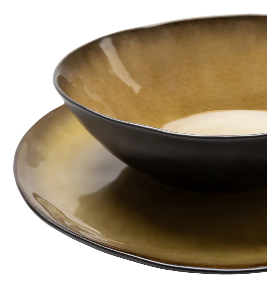Kom Serax Pure Tableware By Pascale Naessens Black Green L