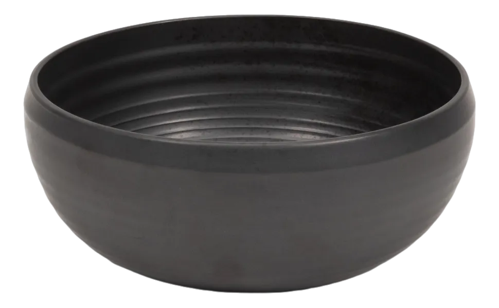 Kom Serax Pure Tableware By Pascale Naessens Black M 17,5 cm
