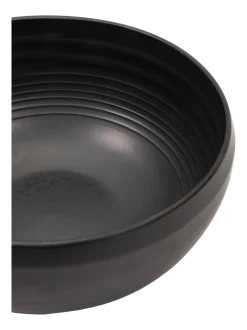Kom Serax Pure Tableware By Pascale Naessens Black M 17,5 cm