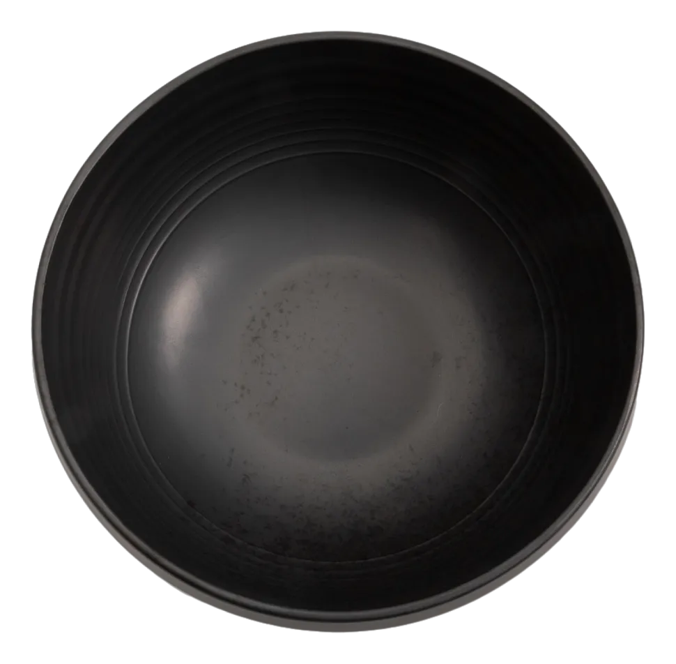 Kom Serax Pure Tableware By Pascale Naessens Black M 17,5 cm