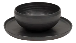 Kom Serax Pure Tableware By Pascale Naessens Black M 17,5 cm