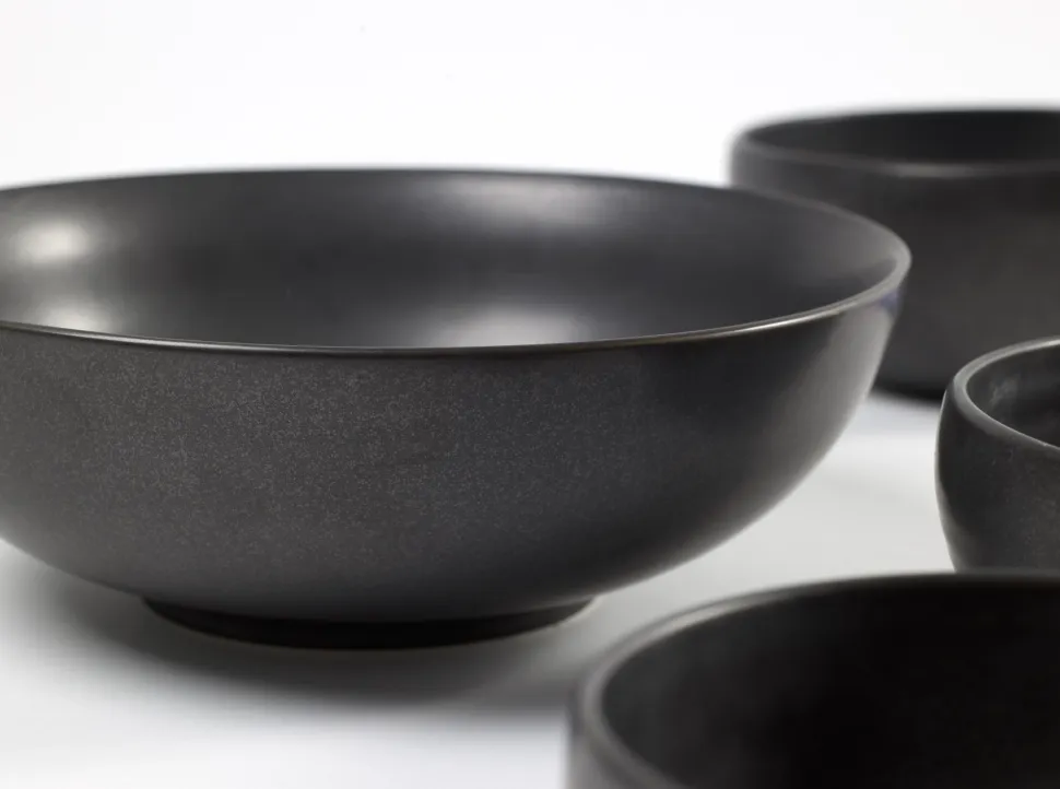 Serax Kom Pure Tableware By Pascale Naessens Black Clearance