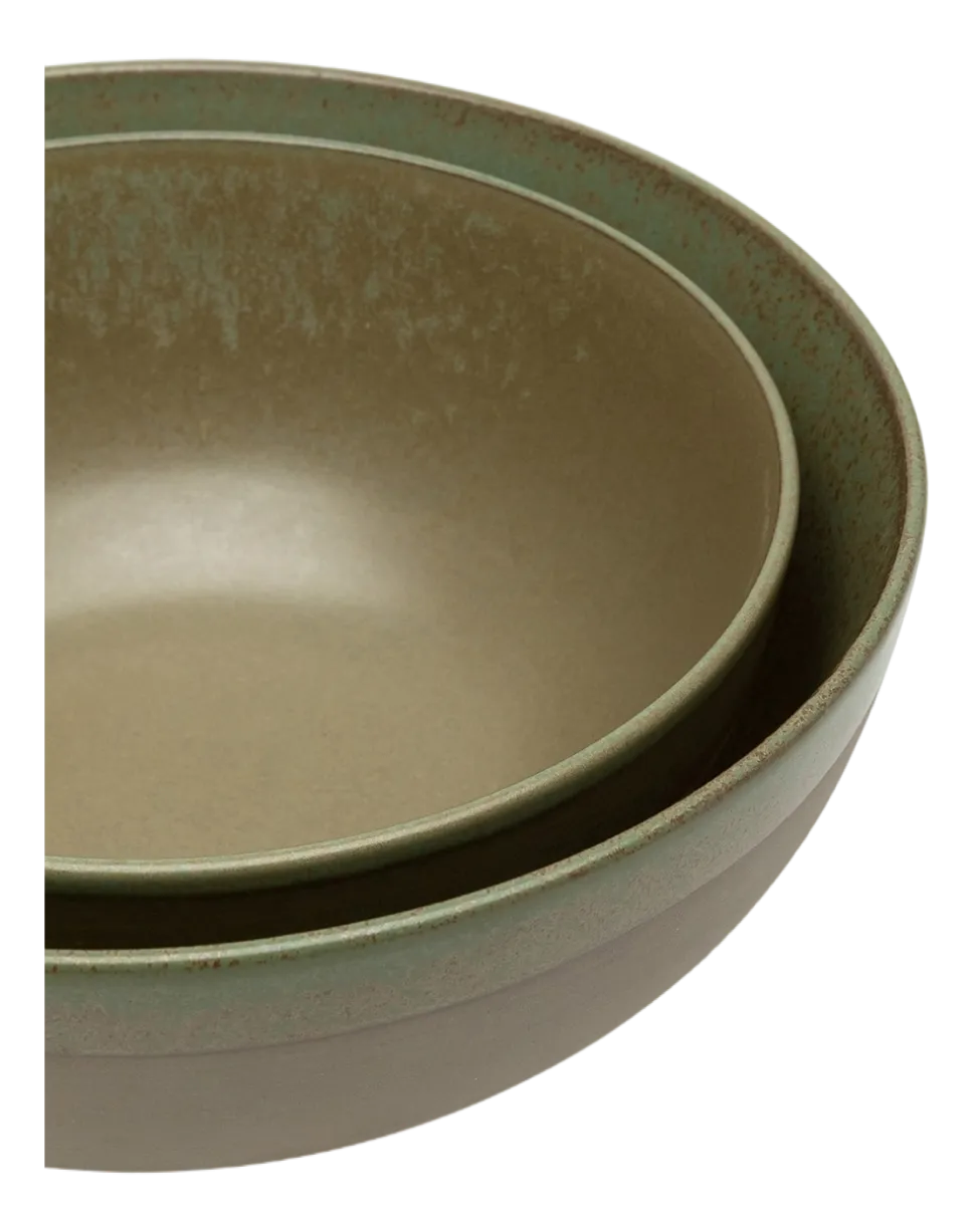Kom Serax Surface Tableware By Sergio Herman Camo Green L 23,5 cm