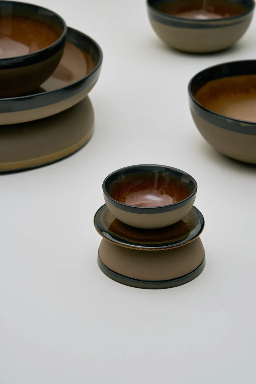 Kom Serax Surface Tableware By Sergio Herman Indi Grey M 19 cm