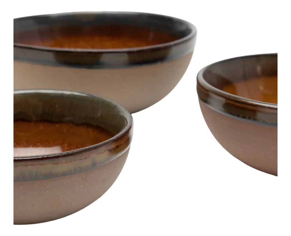 Kom Serax Surface Tableware By Sergio Herman Rusty Brown L 13 cm
