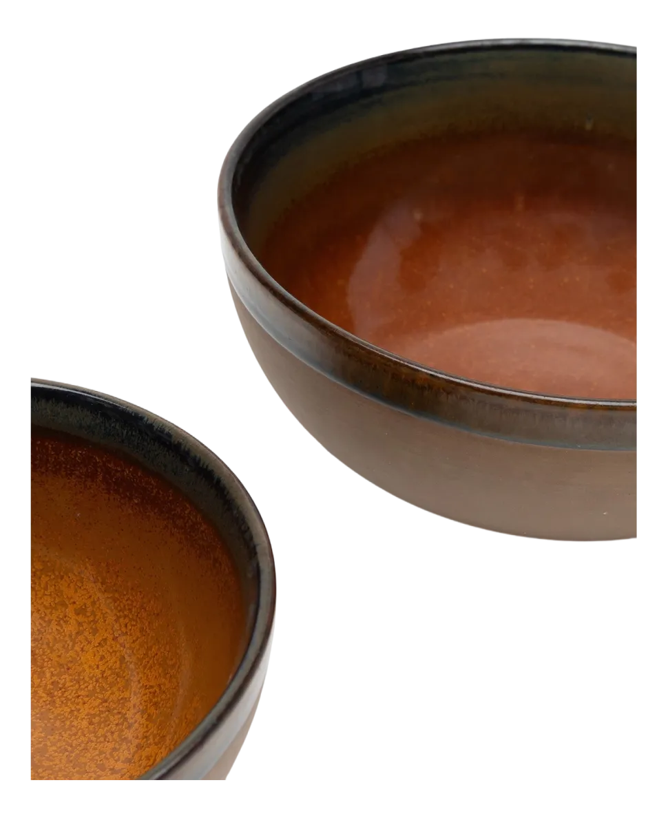 Kom Serax Surface Tableware By Sergio Herman Rusty Brown M 19 cm