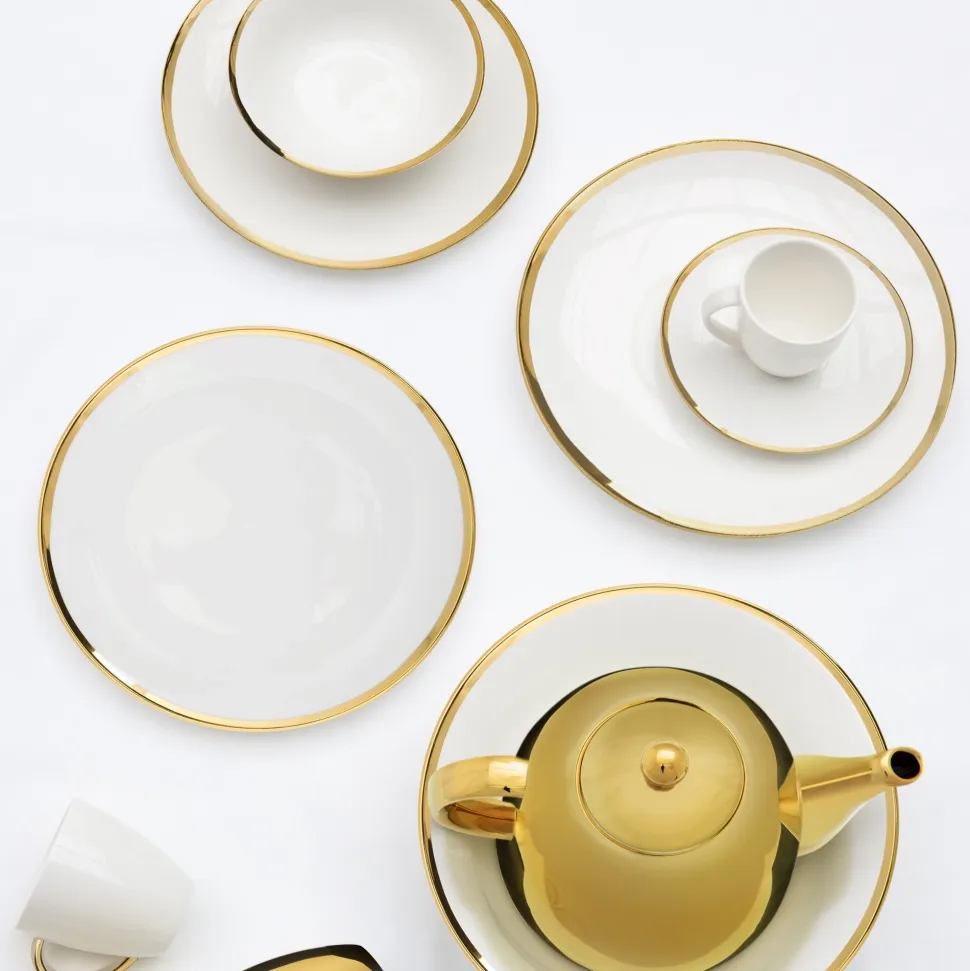 Kom vtwonen White Gold 15 cm (Set van 2)