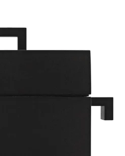 Alessi Kookpan La Cubica Black 21,5 x 17 cm Outlet