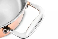 Ducq Kookpan Copper Hoog 24 cm