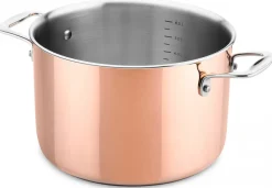 Ducq Kookpan Copper Hoog 24 cm